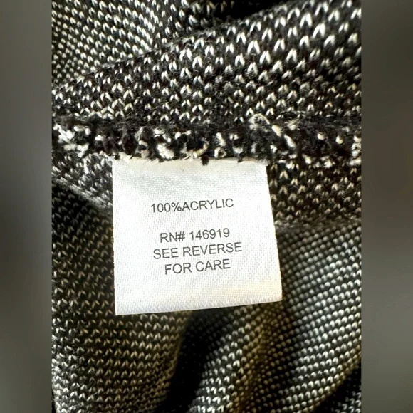 Onehart brand, dress, black, babydoll, Acrylic - Picture 5 of 5